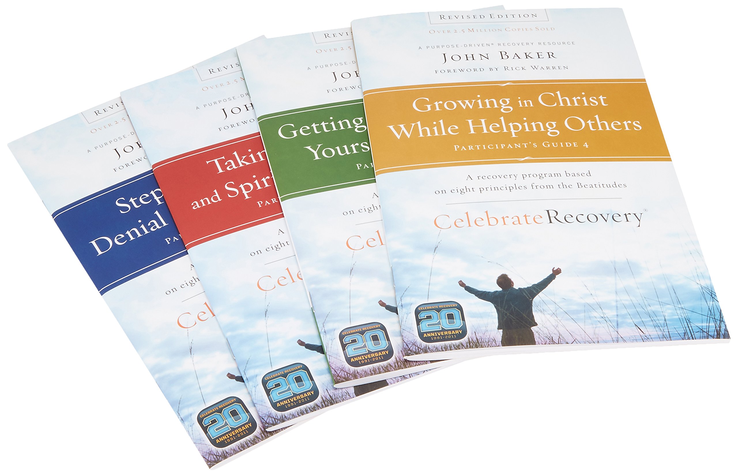 Celebrate Recovery Revised Edition Participant's Guide Set: A Program for Implementing a Christ-centered Recovery Ministry in Your Church Paperback – September 1, 2012