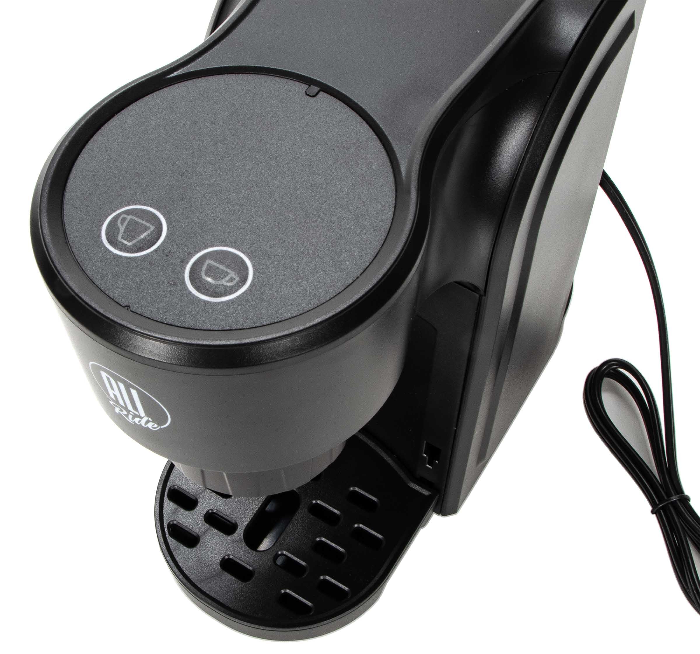 All Ride Macchina per caffè a capsule per camion, 24 V/300 Watt, macchina a capsule di caffè con pulsanti con sensore LED, dimensioni della tazza, volume del serbatoio dell'acqua massimo 0,55 l