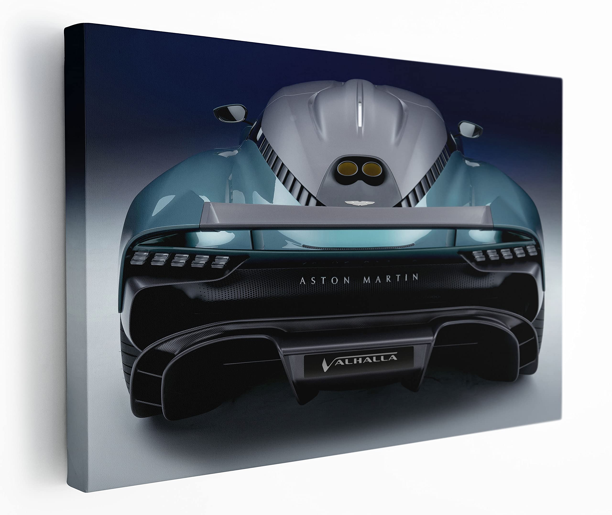 Aston Martin Valhalla Car Canvas Print Wall Art (24x36 Inches) #3