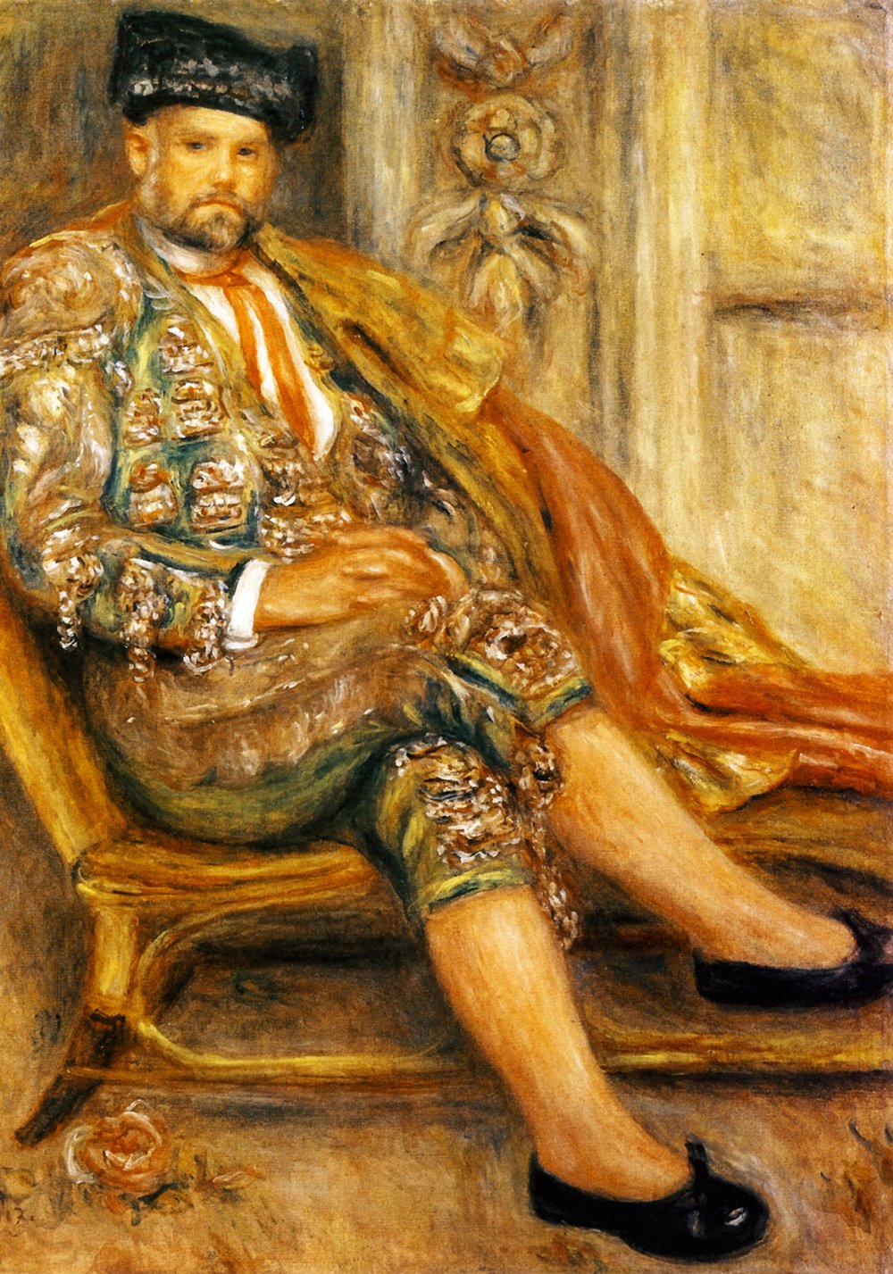 Pierre Auguste Renoir Ambroise Vollard grand tableau pour salon chic