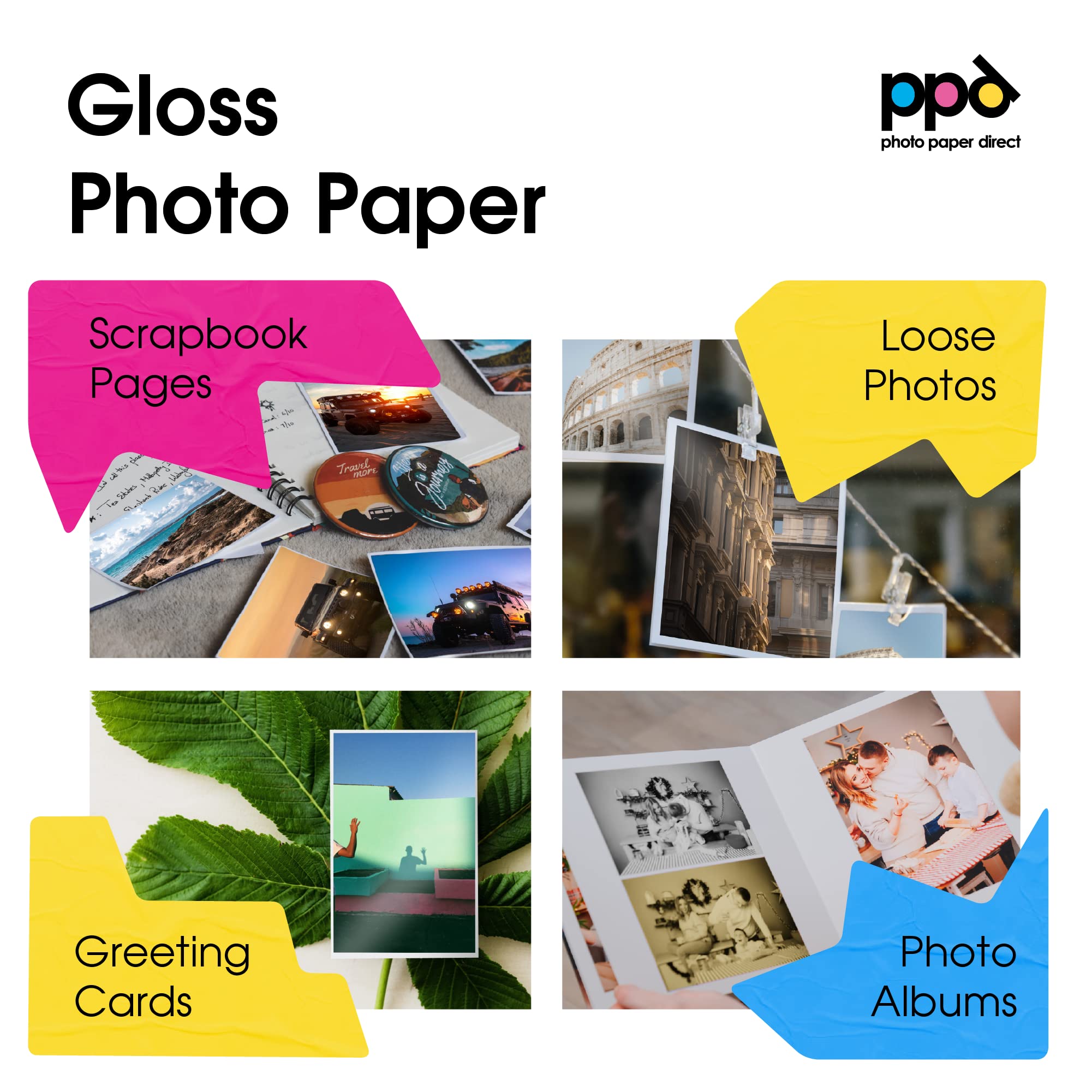 CARTA FOTOGRAFICA A3 LUCIDA GR. 255 CONF. 20 PEZZI PREMIUM HIGHGLOSS Digital Canson 3148950065711 46097 - Foto 5