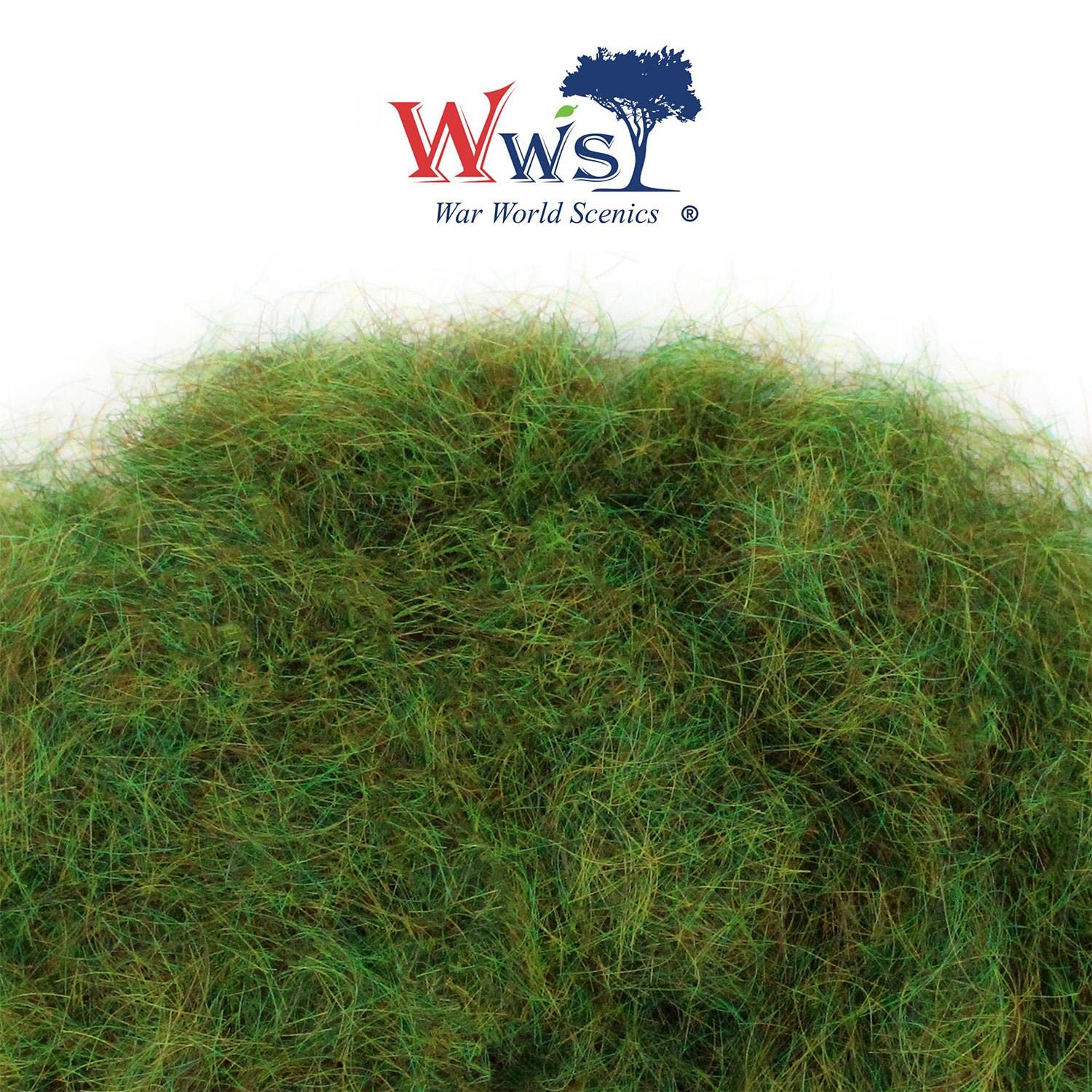 WWS War World Scenics WWScenics | 12mm Herbe Statique Eté | 100g | WSG12-013 | Matériel pour Maquette Réaliste