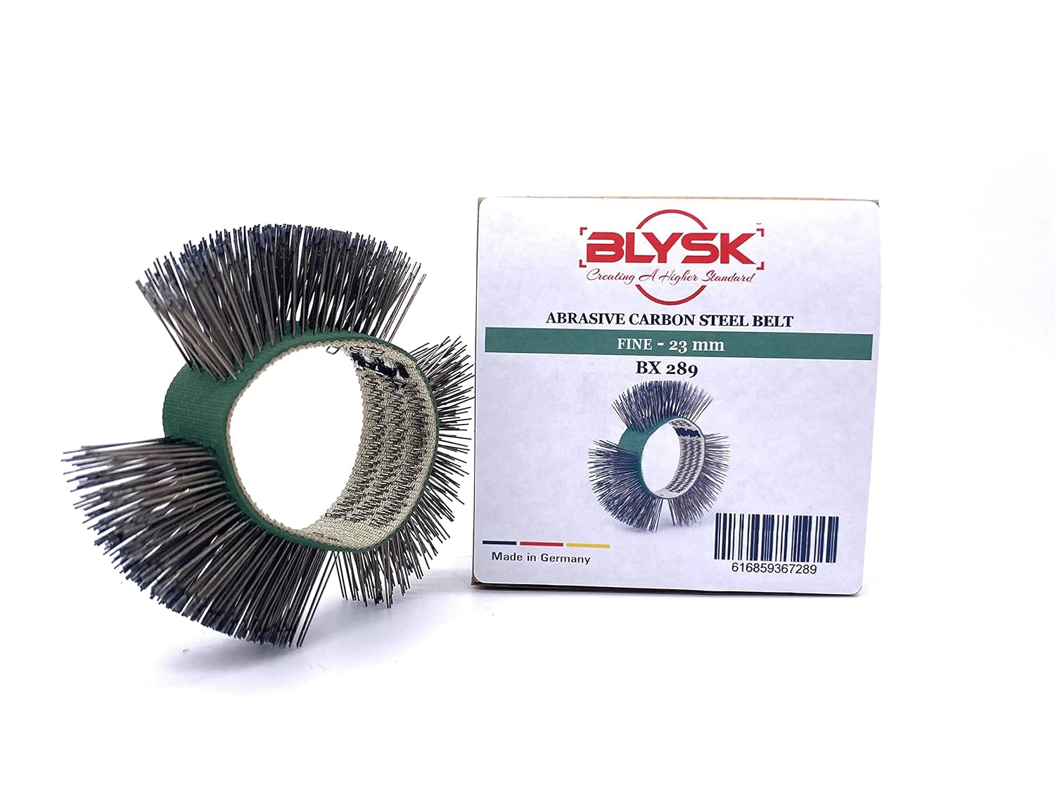 BX289 Abrasive Wire Wheel Belt (Fine Carbon Steel Belt, 23mm)