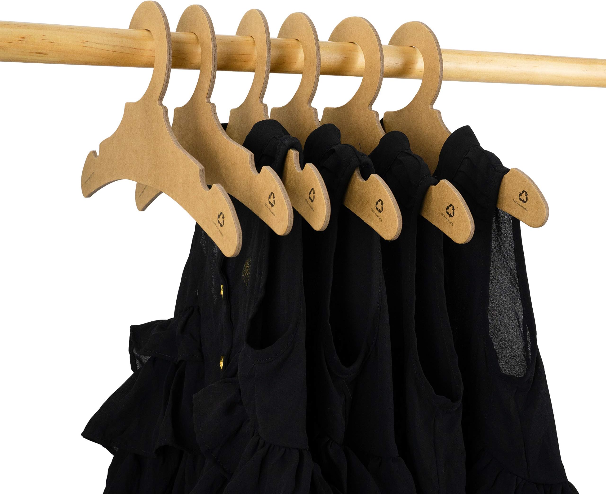 KOOBAY 11" Recycled Paper Hangers,Compressive Strength Big(30)