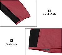 Vista 5 de Mapamyumco Chaqueta Softshell con forro polar para hombre, con cremallera completa, abrigo térmico de invierno, ligero y repelente al agua