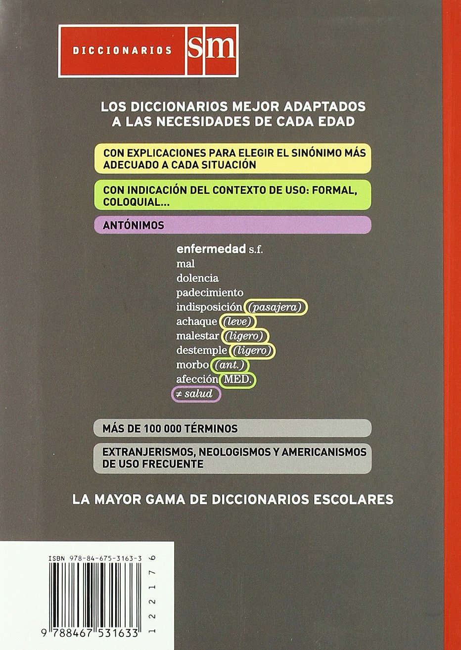 Diccionario lengua espanola Sinonimos y antonimos: Diccionario de sinonimos y antonimos