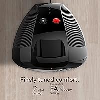 Vista 4 de Vornado VH202 (2025) Personal Space Heater, Advanced Safety Features, 2 Heat Settings, Direct Heating, Fan Only Setting, Cool-Touch Exterior