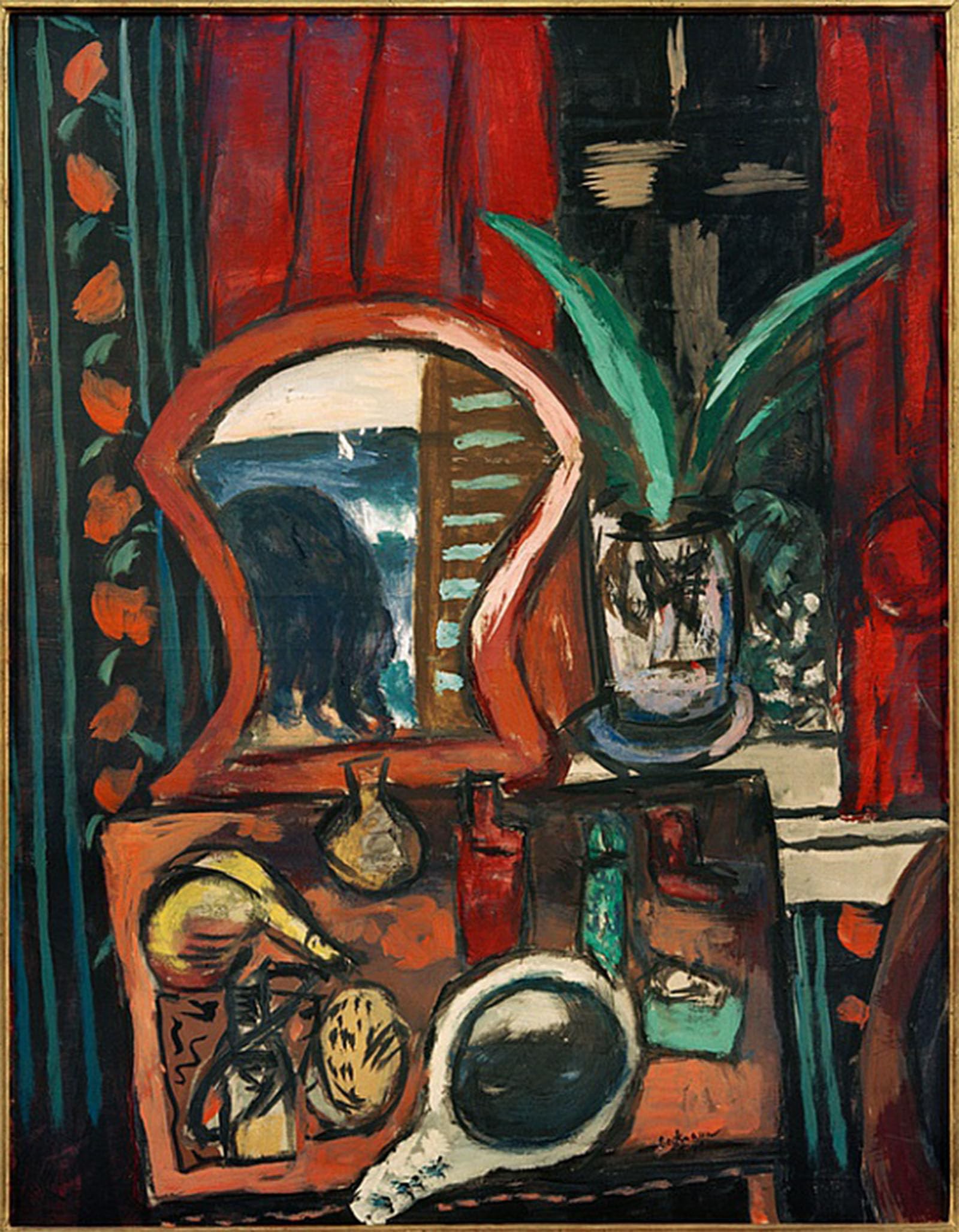 Impression d'affiches Toile Max Beckmann Nature morte déco mural - 5