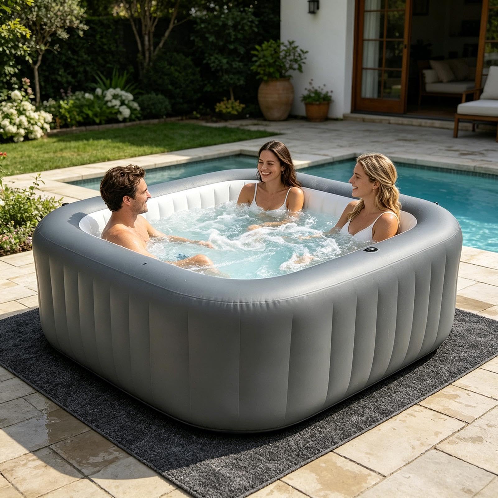 Tapis sous piscine Tapis feutre protecteur de bassin
