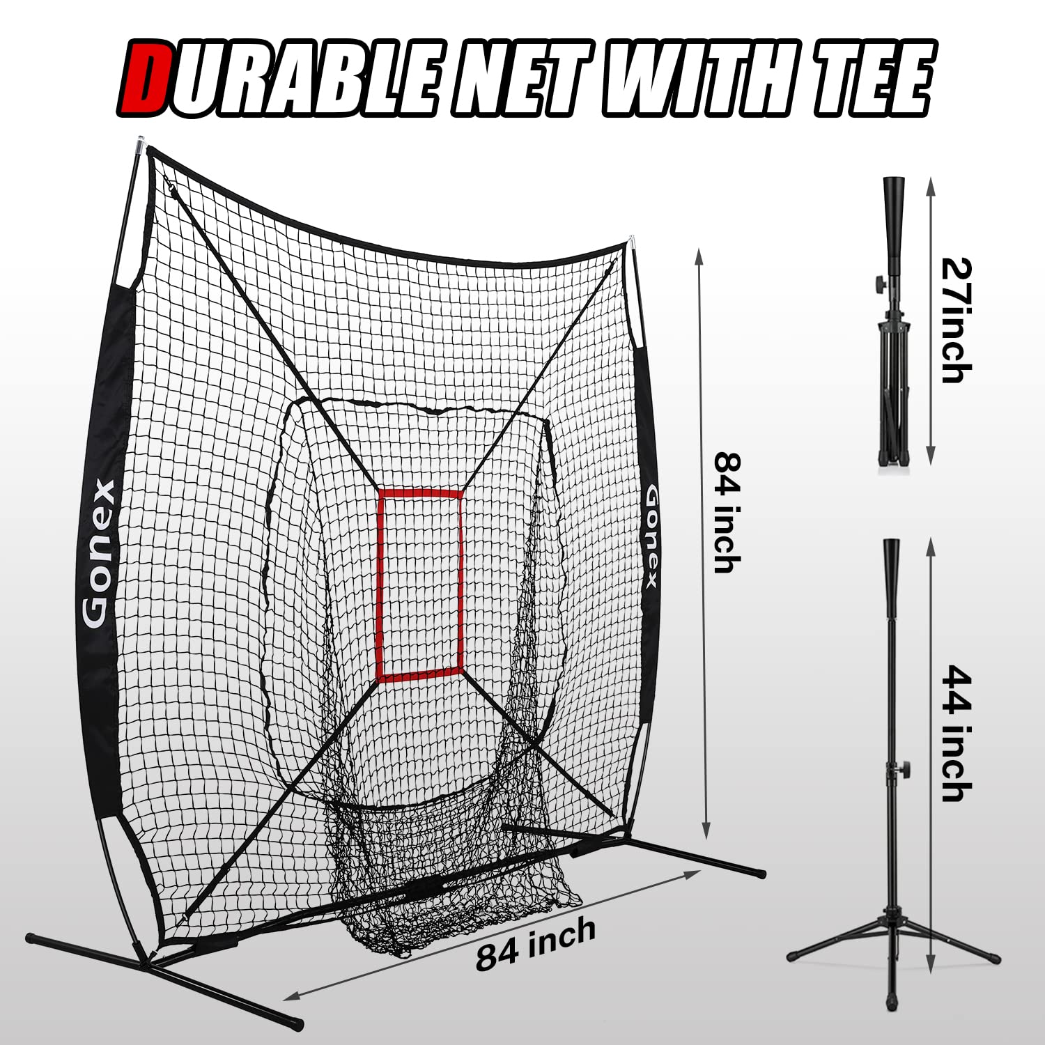 Amazon | Gonex 野球練習ネット 野球ネット バッティングネット