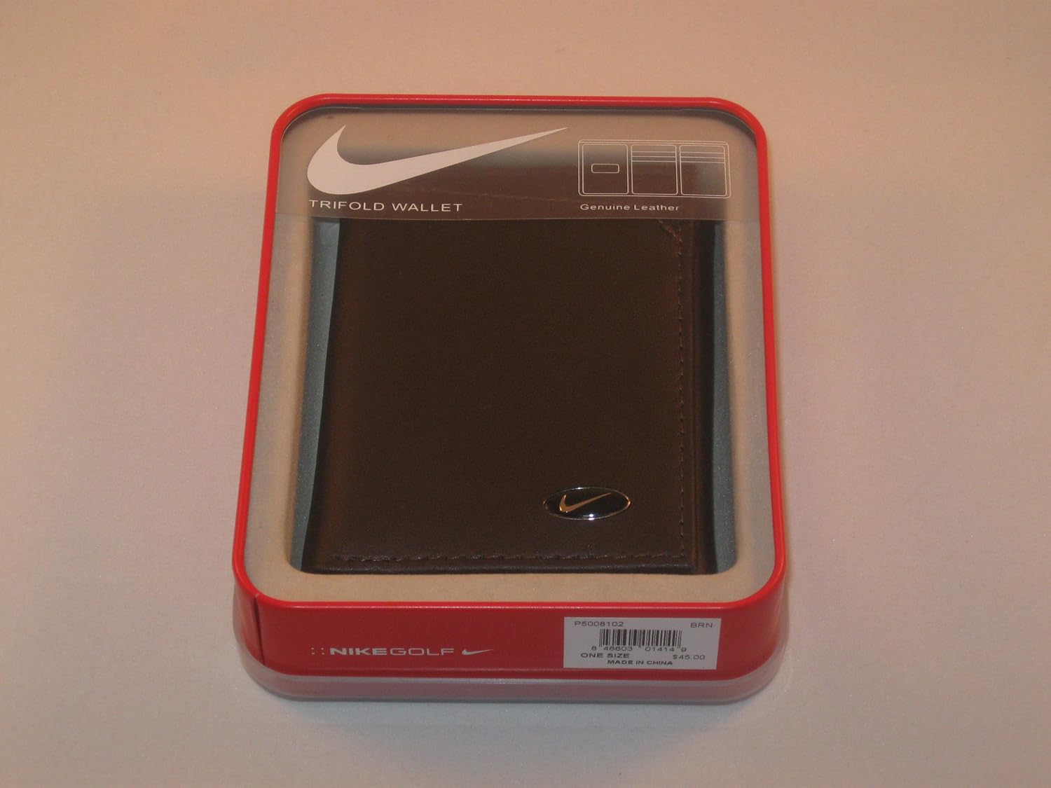 Nike Golf Men's Wallet Trifold Brown Everything Else