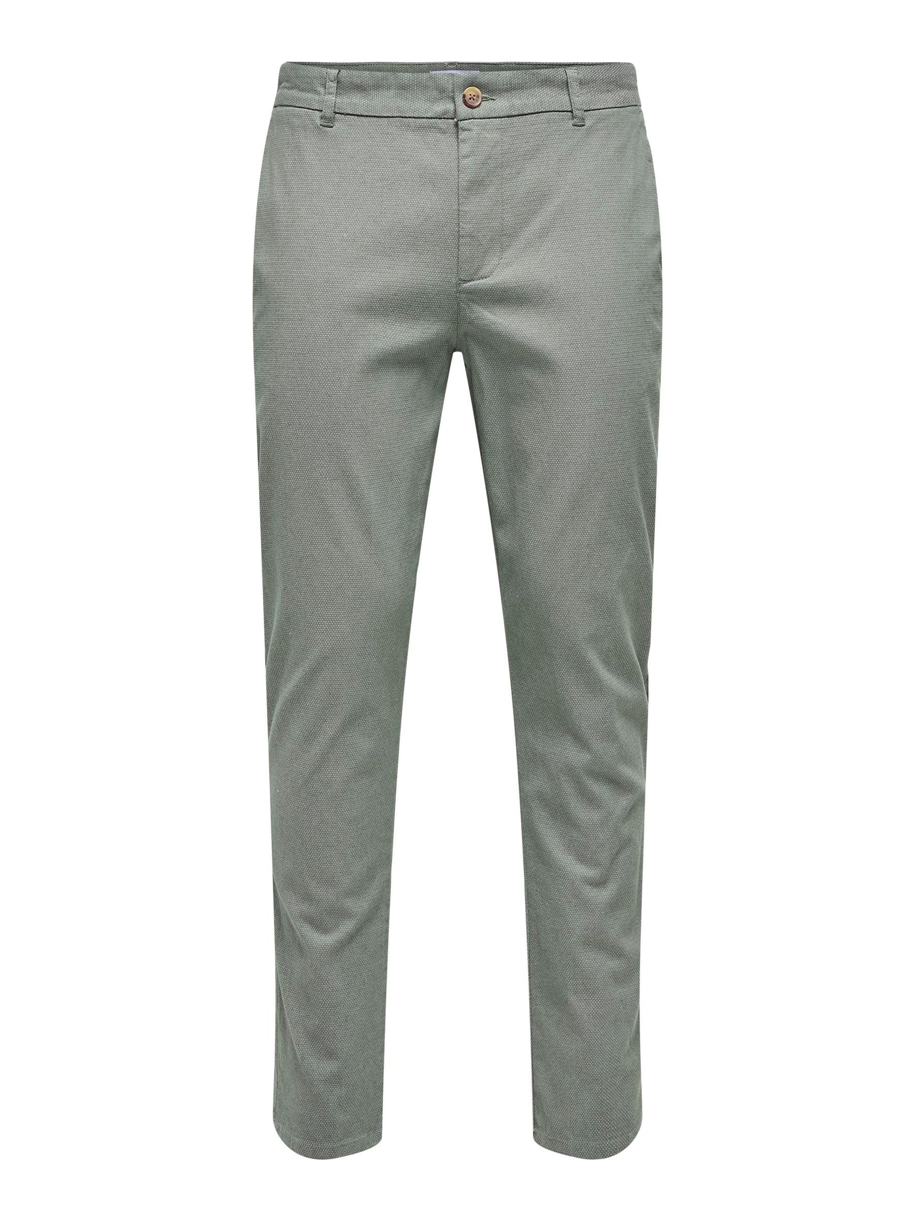 ONLY & SONS Onsmark Pete Slim Dobby 0058 Pant Noos, Ultimate Grey, 33 W/30 L