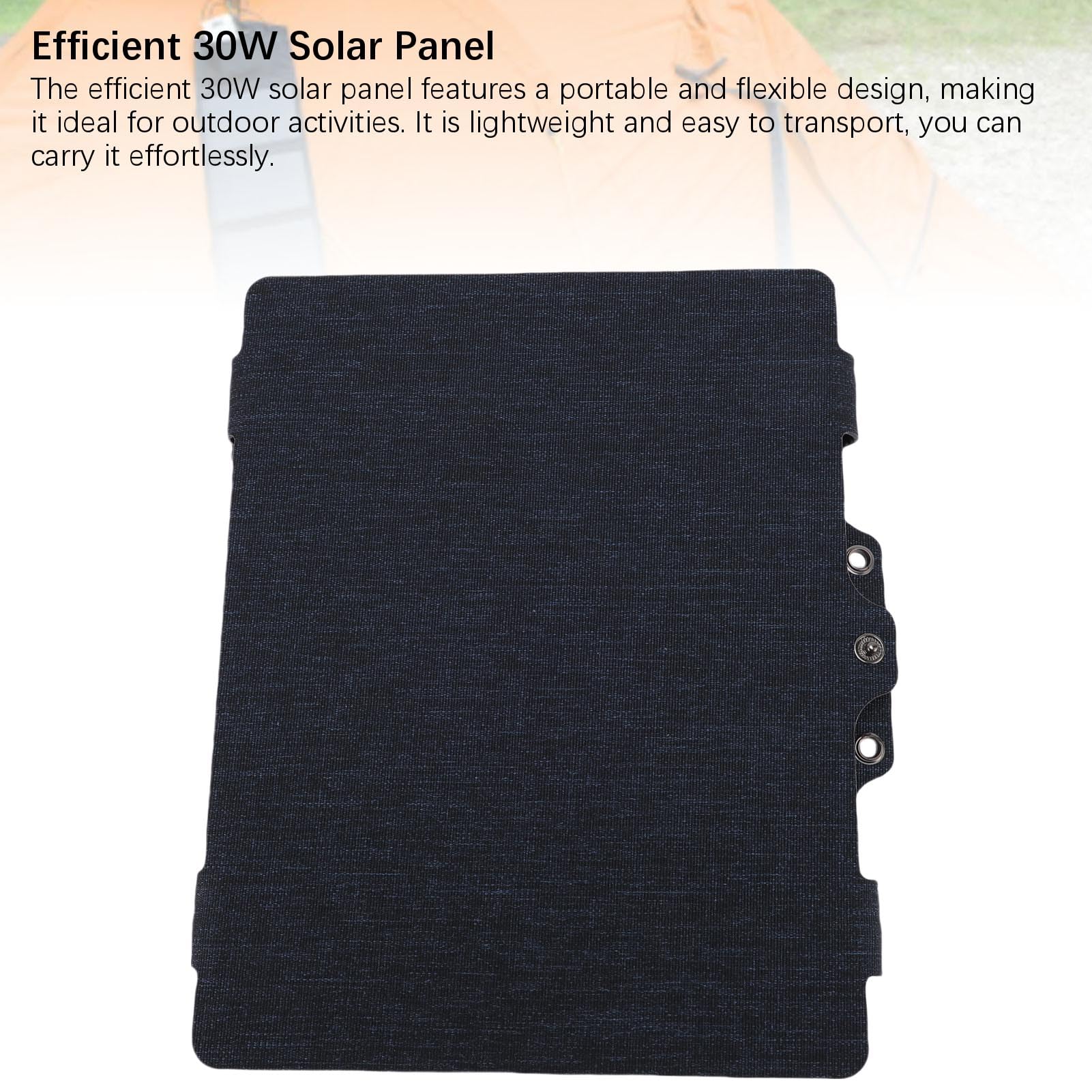 CHICIRIS 30W 12V Solar Panelu Ładowarka Składany ETFE Słoneczny Panel Słoneczny 30W Przenośna ładowarka Słoneczna 12V Solar Panelu z USB DC Type C do Pieszych Wędrówek na Zewnątrz
