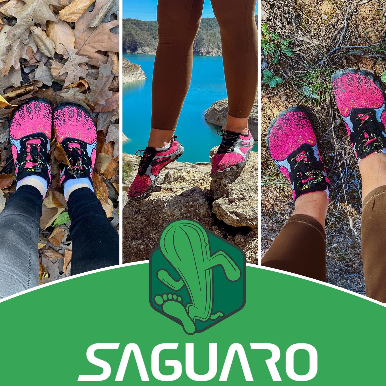 SAGUARO Scarpe Minimaliste Comode Morbide Scarpe Barefoot Leggere e Antiscivolo,Unisex-Adulto
