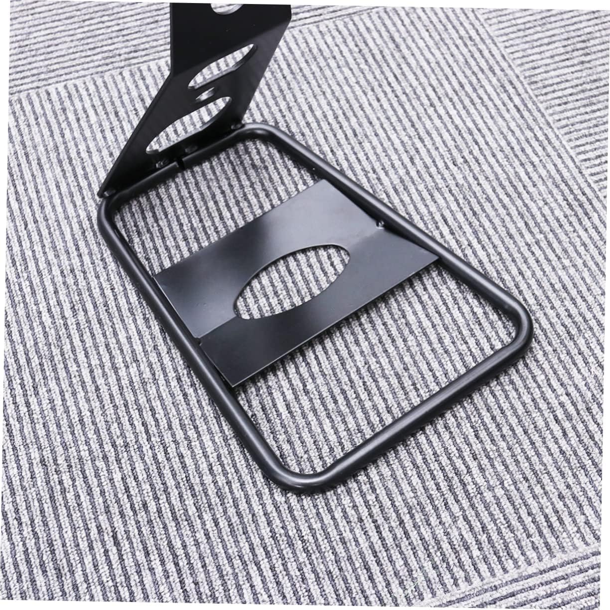 Toyvian Adjustable Bike Stand Bike Floor Parking Rack Stand Display Sturdy Metal Rack Easy Storage Portable for Cycling Professionals