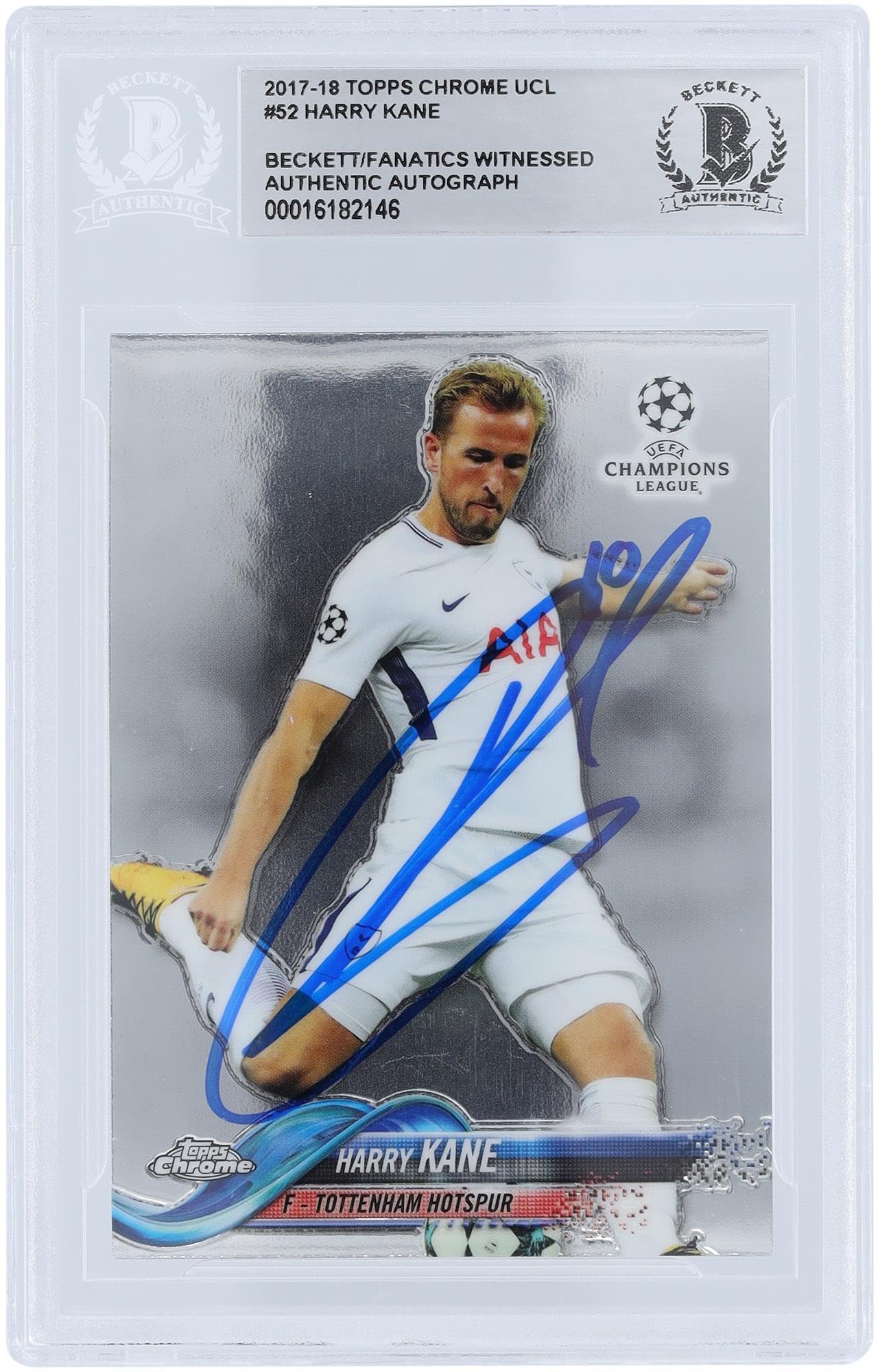 Amazon.com: Harry Kane Tottenham Hotspur F.C. Autographed 2017-18