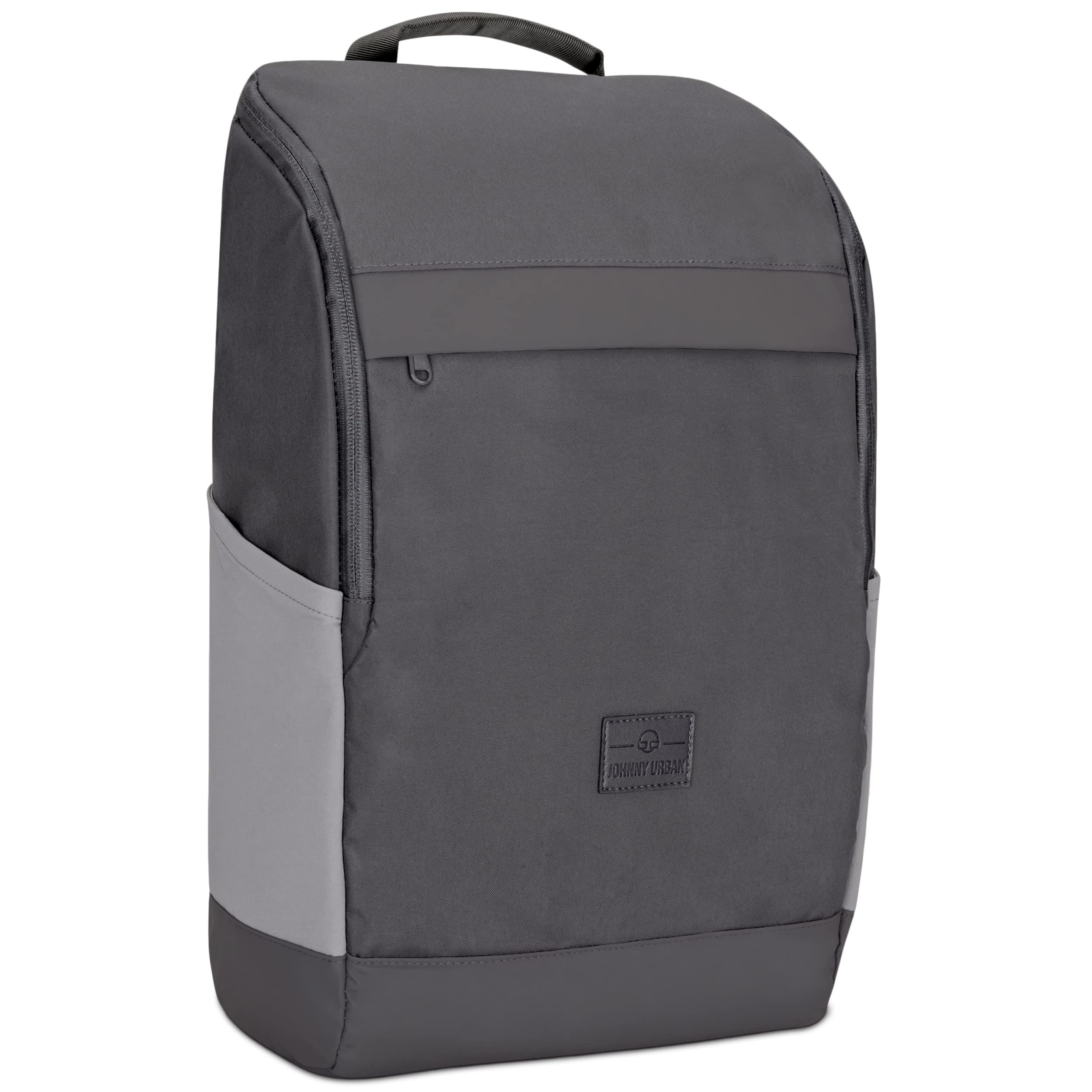 Johnny Urban Sac à Dos Femme et Homme Grigio - Jasper - Backpack pour l'École, l'Université - Compartiment Ordinateur Portable 15,6 Pouces - Hydrofuge