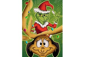 NAIMOER: Exquisite Diamond Art Masterpiece for Grinch Enthusiasts