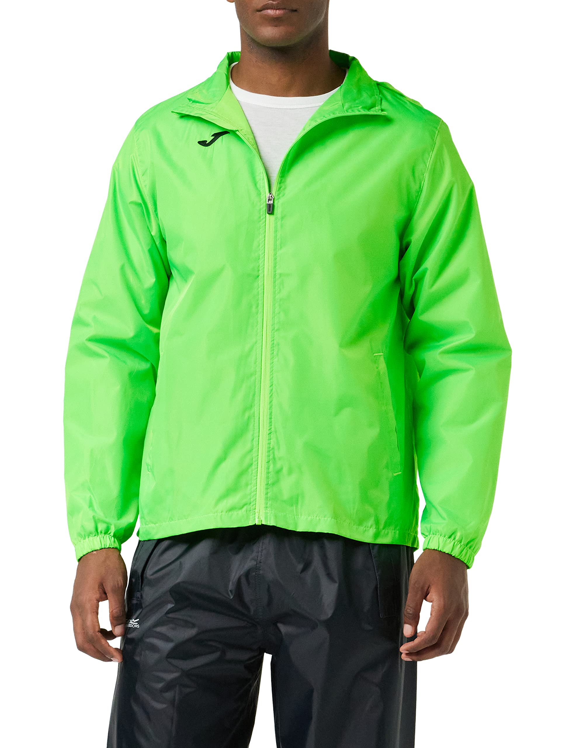 Joma Niños Chaqueta, Verde (Verde Fluor), M