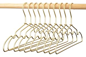 12.6 Inches Matte Gold Baby Hangers