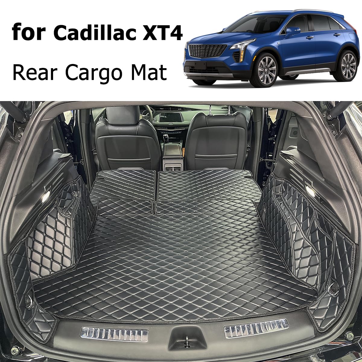 Amazon.co.jp: 7DEEKEI 2019-2025 キャデラック XT4 トランクマットと