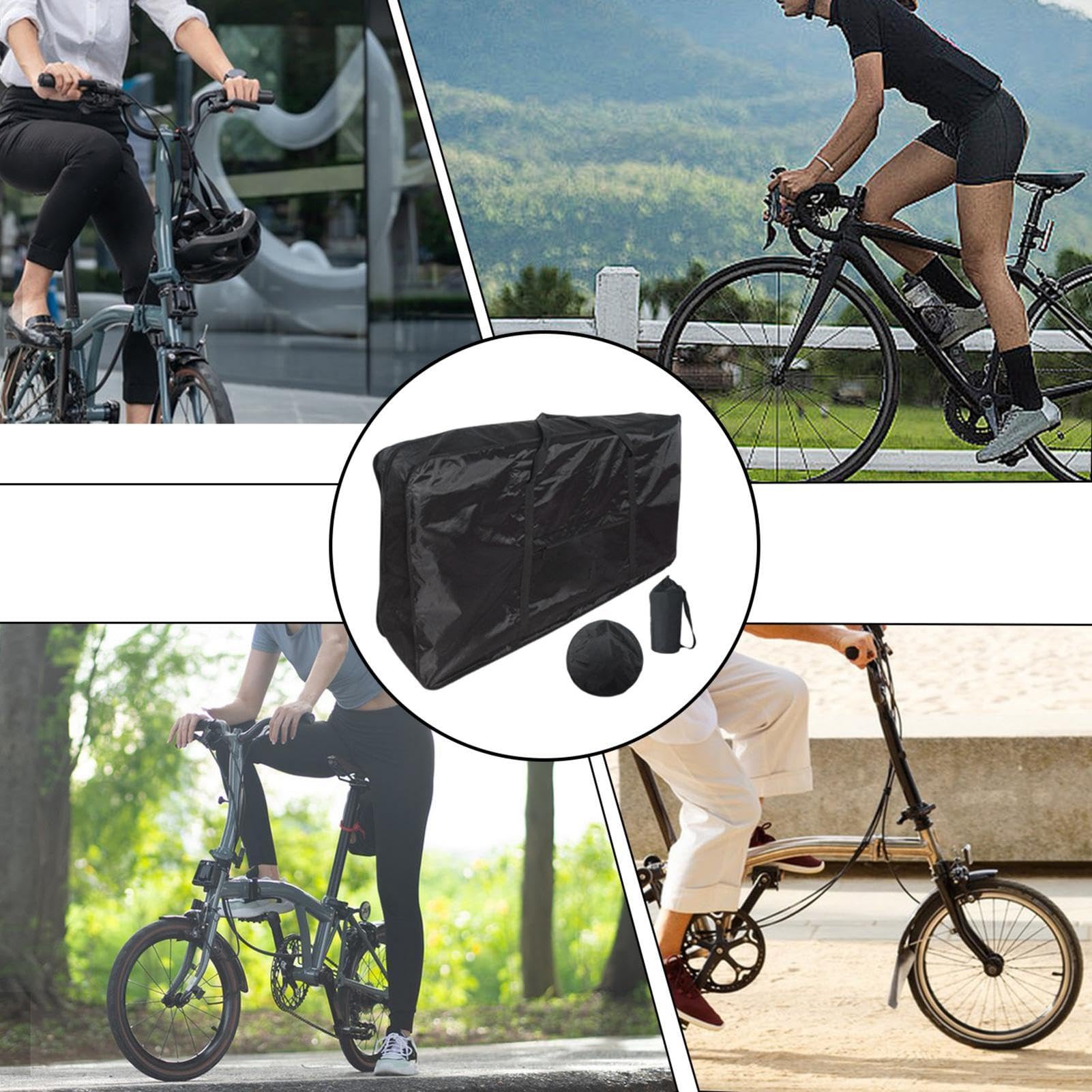 Etui podróżne na rower, etui podróżne na rower Składany wodoodporny, | Etui do przechowywania rowerów dla wagonu transportowego podróżującego