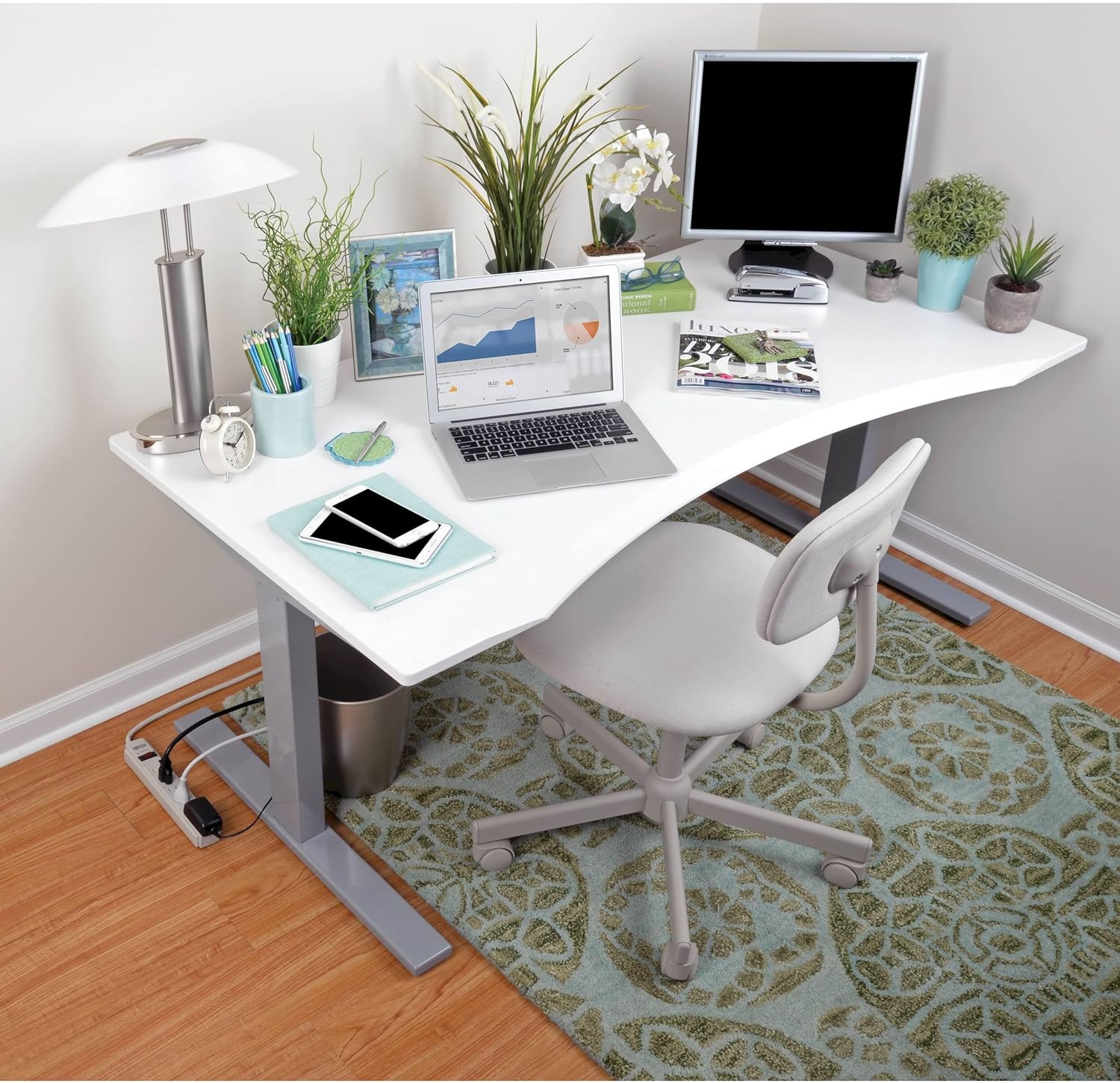 Tripp Lite 6 Outlet Surge Protector Power Strip, Extra Long Cord 15ft, & $20,000 Insurance (TLP615) Gray