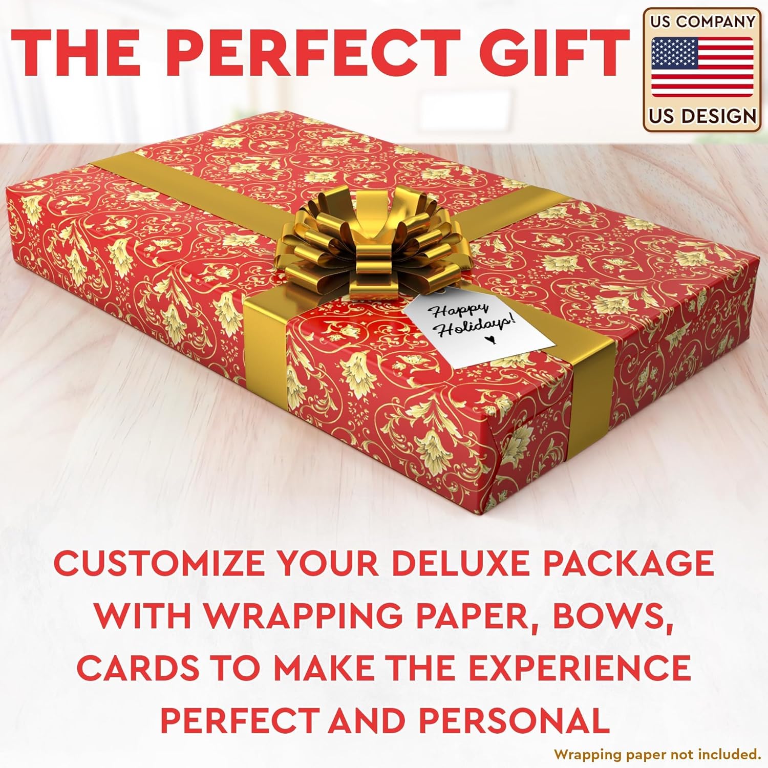 Charcuterie Boards Premium Gift Set - 23 Pieces, Bamboo - Large Cheese Board Plus Fruit Tray w/Utensil Drawer, Knives, Forks for Valentine's Day Present, Birthday, Housewarming, Wedding Shower Gifts - Image 2