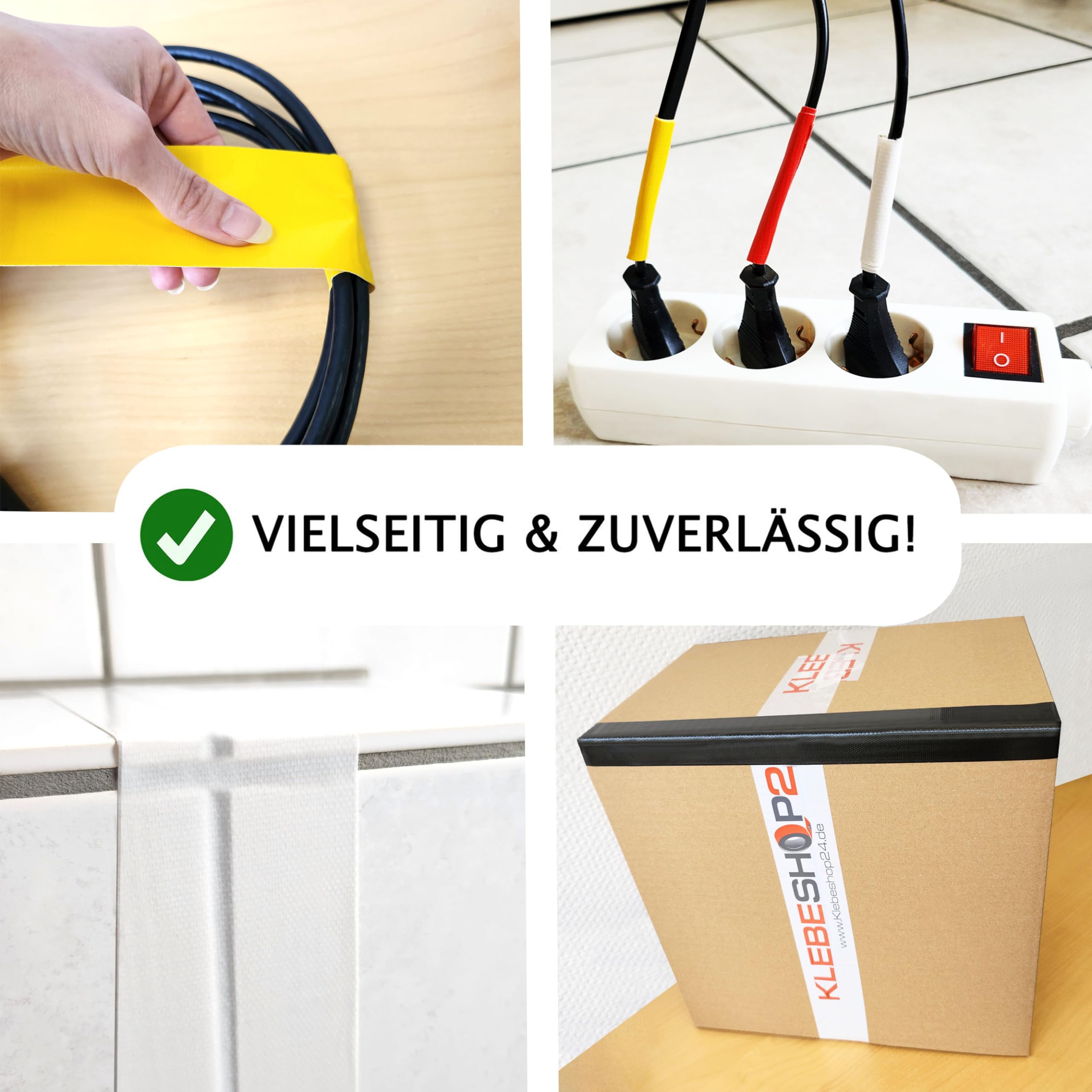 Gaffer Tape beige, 12 mm x 50 m | Premium Gewebeklebeband, stark klebend & wiederablösbar