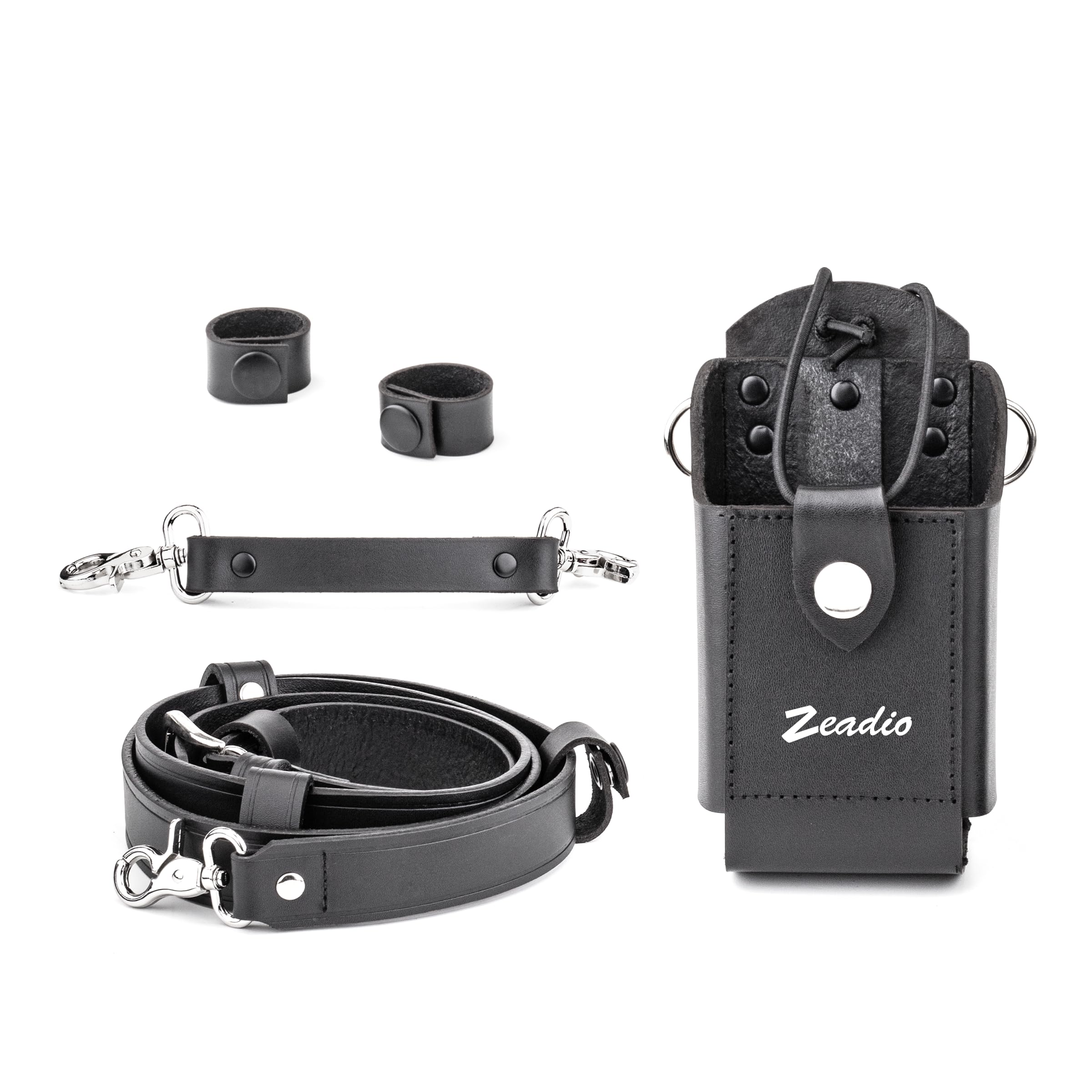 Amazon.com: Zeadio Leather Universal Radio Holster, Heavy Duty