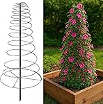 Spiral Frame Trellis for Climbing Plants Outdoor Indoor - 44