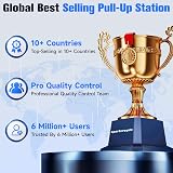 Sportsroyals Power Tower Dip Station Pull Up Bar for Home Gym Strength Training Workout Equipment, 450LBS. - 8