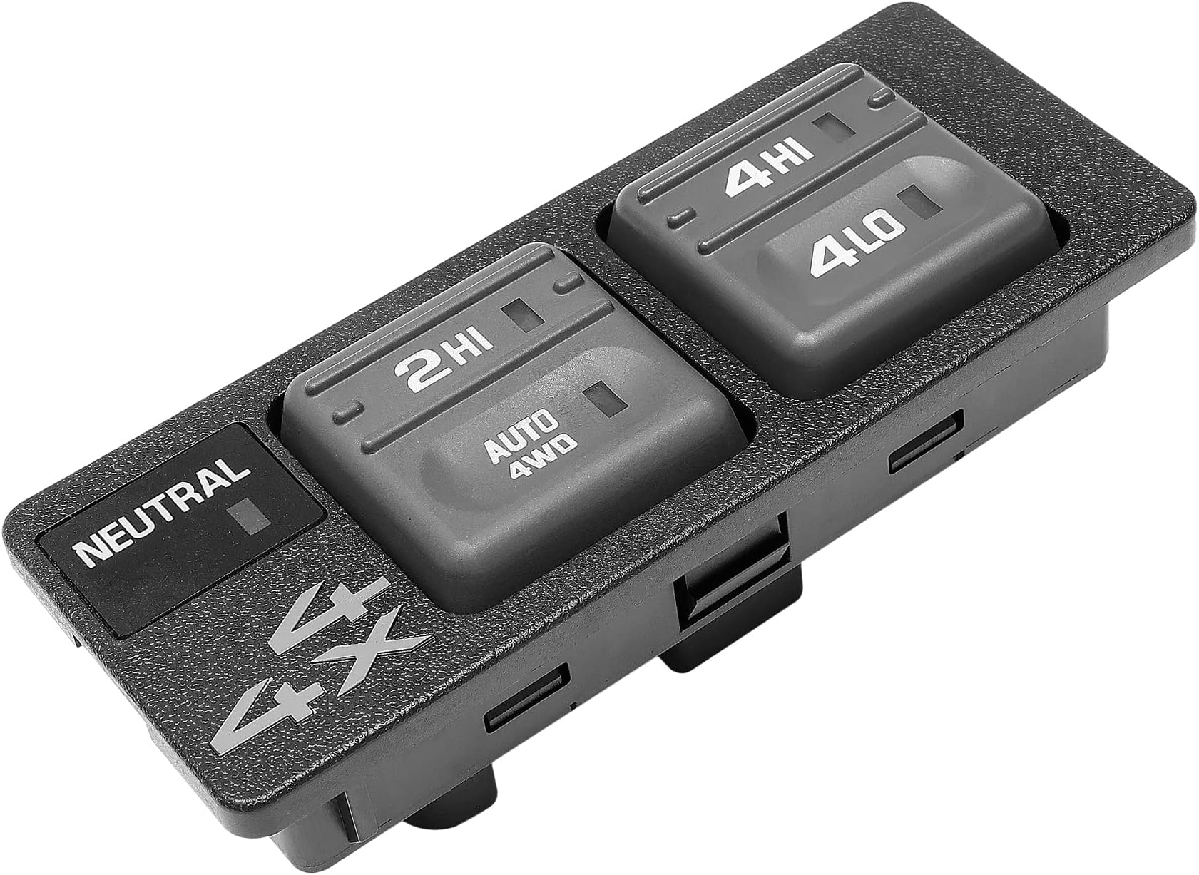 4x4 Switch 4WD Four Wheel Drive Selector Switch | 8 PINS + 3 PINS Check Required | Replacement for 1998-2000 Chevy, GMC 1500 2500 3500, Tahoe, Yukon, Cadillac | Replaces# 901-130, 15027104, 19168765