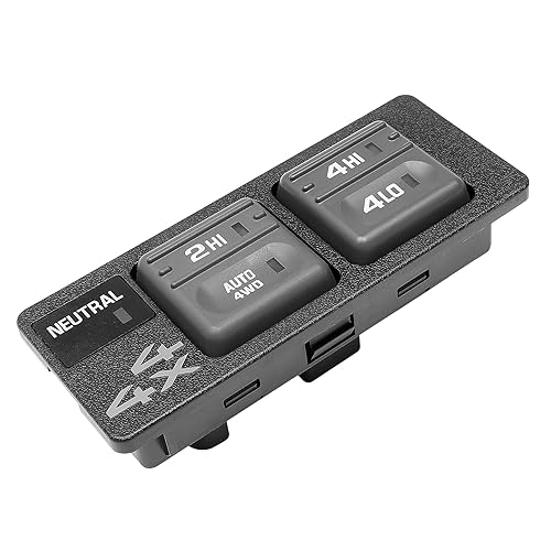 Interruptor 4x4 4WD Interruptor selector de tracción en cuatro ruedas 8 PINS + 3 PINS Revisión requerida Reemplazo para Chevy, GMC 1500 2500