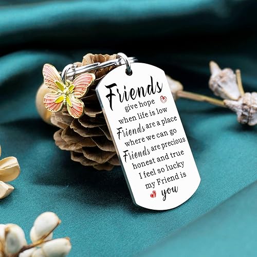 Miniatura 4 de Llavero para mejor amiga, regalo de amistad para mujeres, amigas, mejores amigas, mejores amigas, regalos para mujeres, regalos para amigas