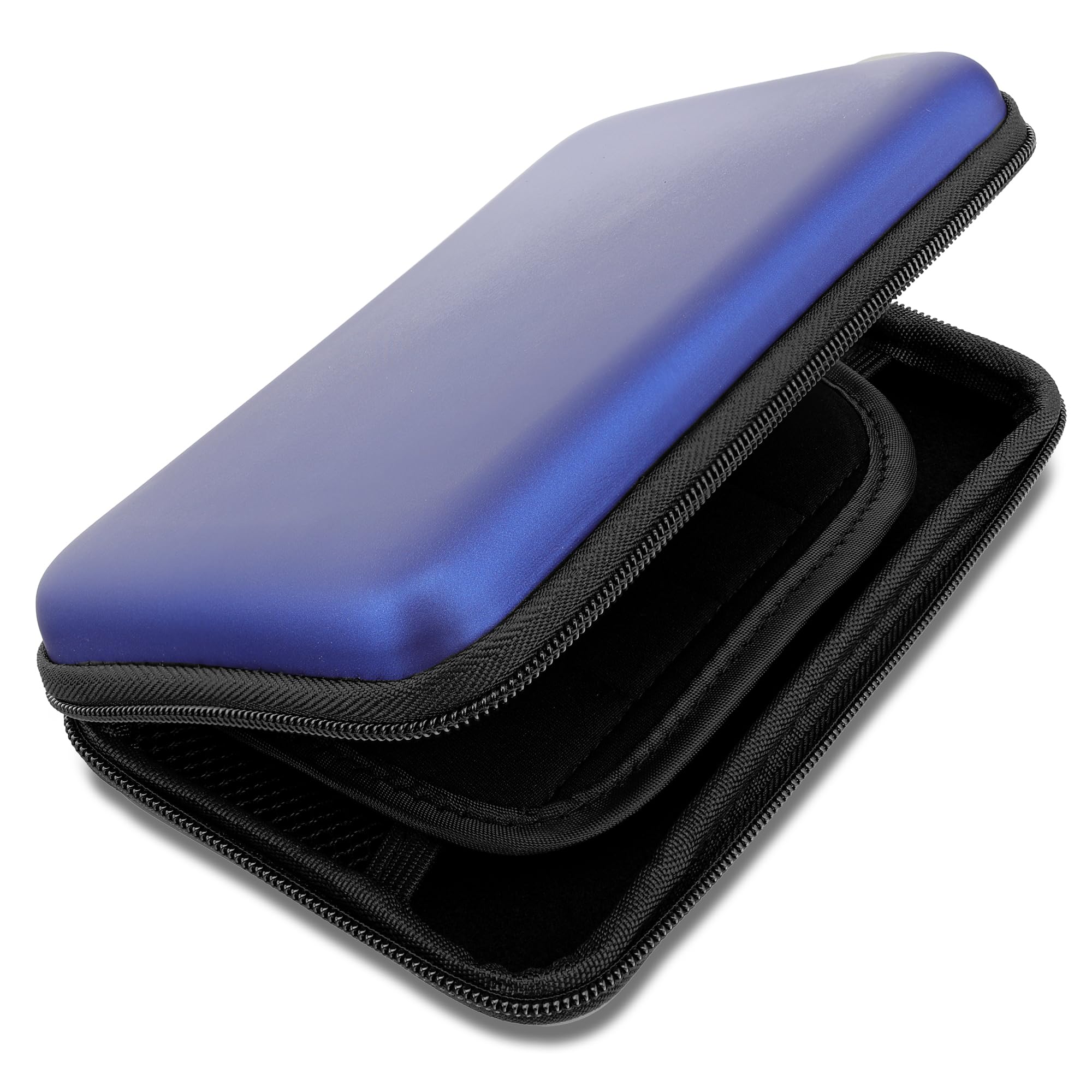 subtel Étui Protecteur et Compartiment de Cartes de Jeu Compatible avec Nintendo 3DS, 3DS XL, DS, DS Lite, DSi, DSi XL, New 2DS XL, New 3DS, New 3DS XL, Analogue Pocket – Housse Robuste en Bleu foncé