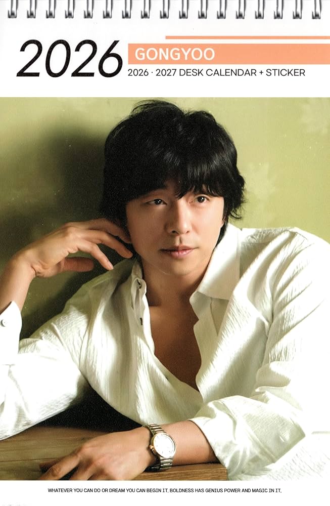 韓国　iloom  2019年カレンダー　コン・ユ 韓国 iloom 2019年カレンダー コン・ユ 韓国 iloom 2019年