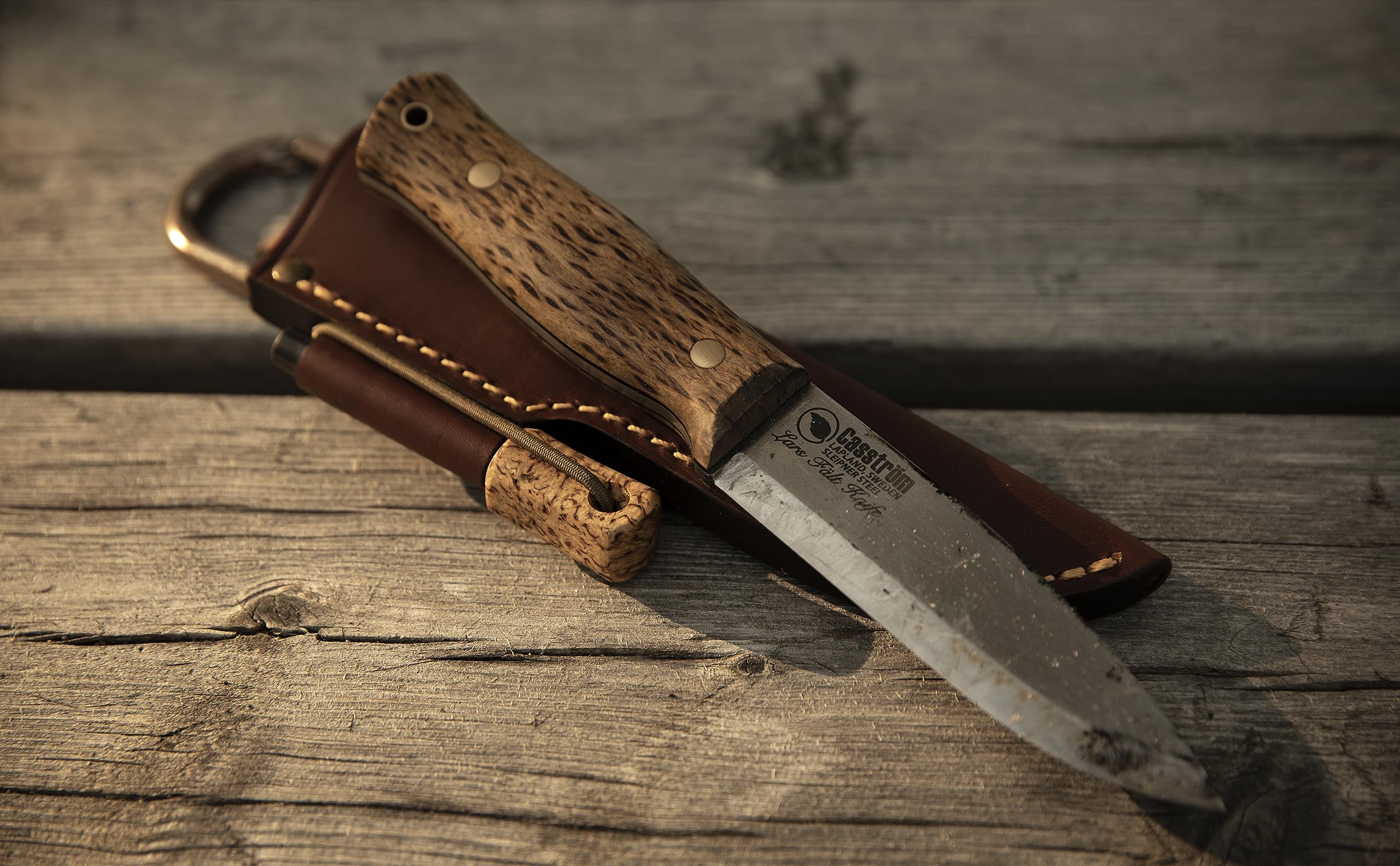 Casstrom Lars Fält Knife with Fire Striker Steel : Amazon.co.uk 