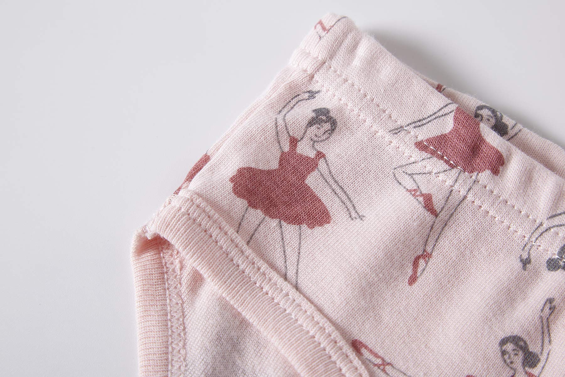 Winging Day Bragas de algodón para niñas pequeñas, ropa interior suave, paquete múltiple