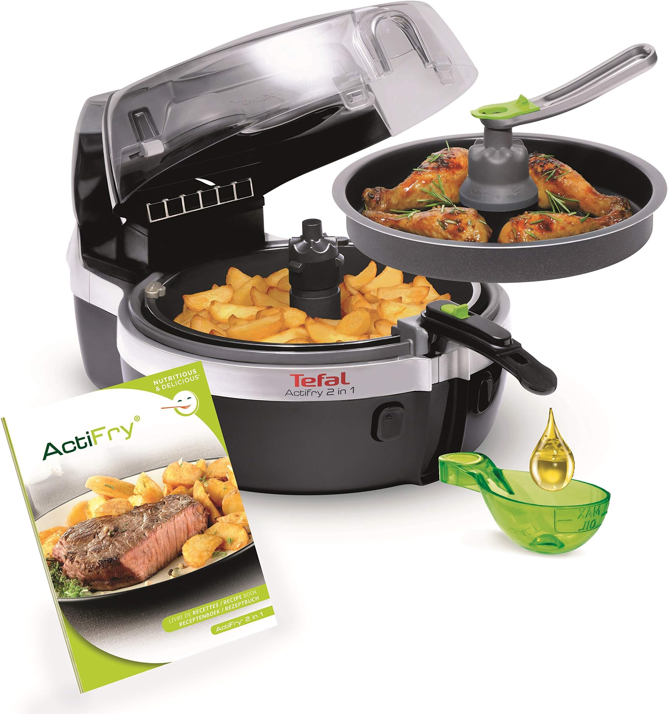 Tefal YV9601 hot air-Fritteuse Actifry 2IN1