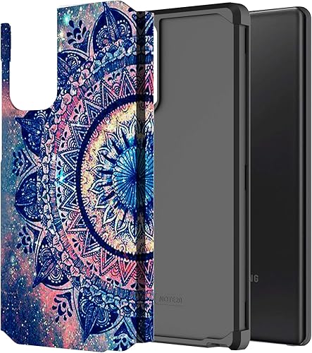 Miniatura 7 de Rosebono - Funda compatible con Samsung Galaxy Note 20 Ultra, delgada, híbrida, a prueba de golpes, diseño colorido de la piel, para Samsung Galaxy