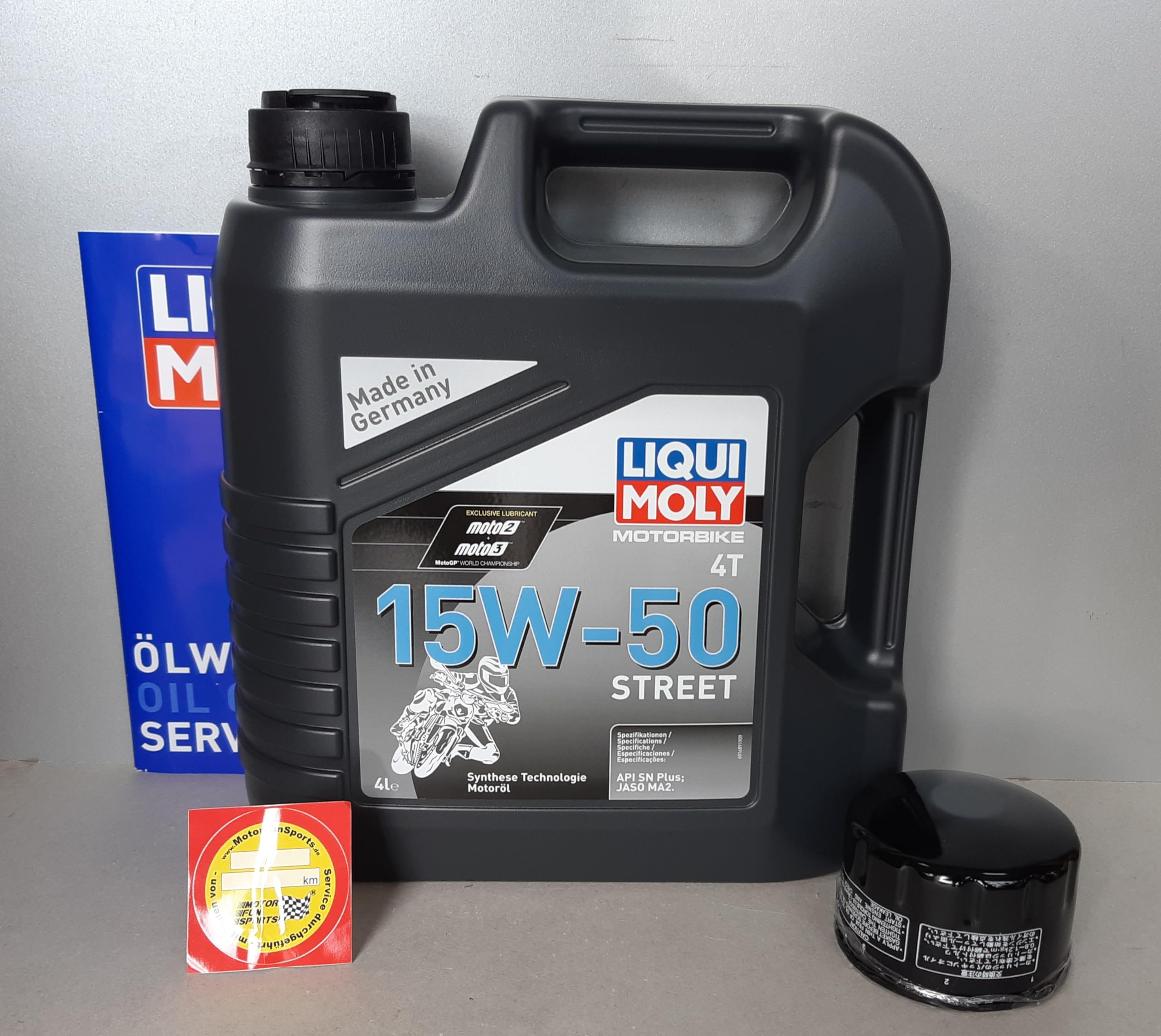 Oelwechselset kompatibel zu BMW GS 1200 R (04-07) K25 Öl Ölfilter