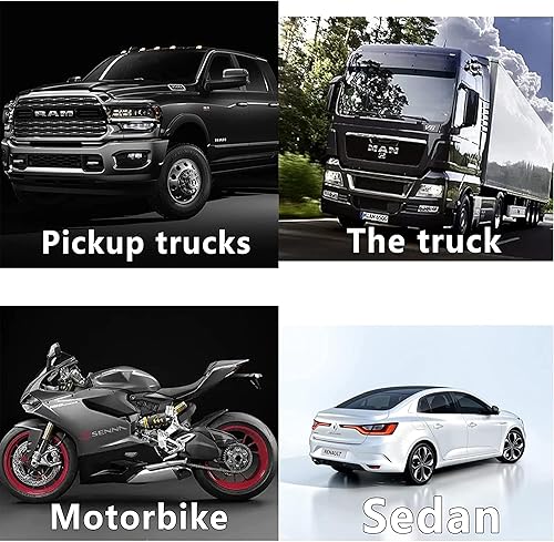 Miniatura 6 de Paquete de 2 bocinas de aire de caracol ruidosas para seguridad con cubierta impermeable y a prueba de polvo, bocina de tren universal de doble