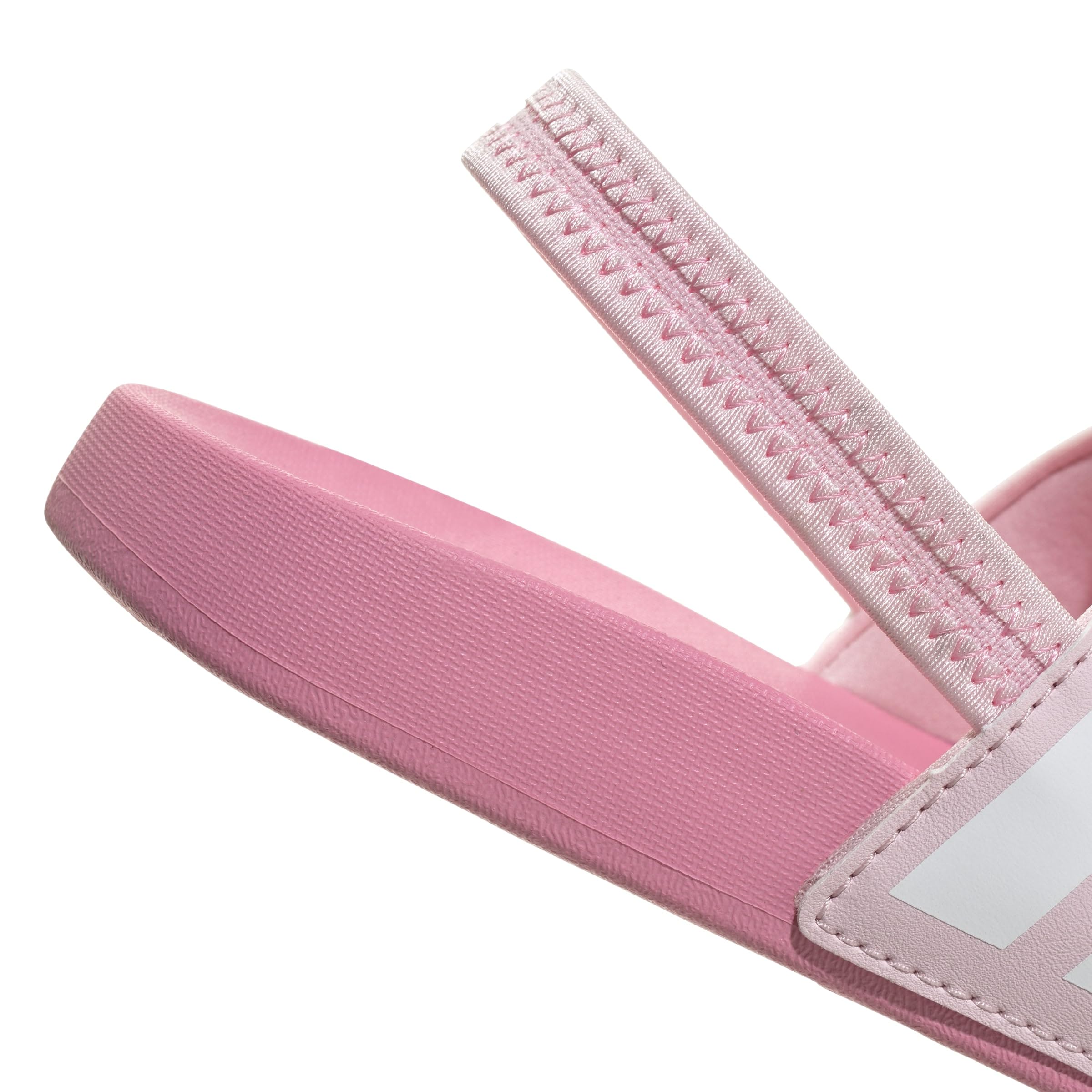 adidas Unisex niños ADILETTE ESTRAP SLIDES CHILDREN, Clear Pink/Cloud White/Bliss Pink, 34 EU