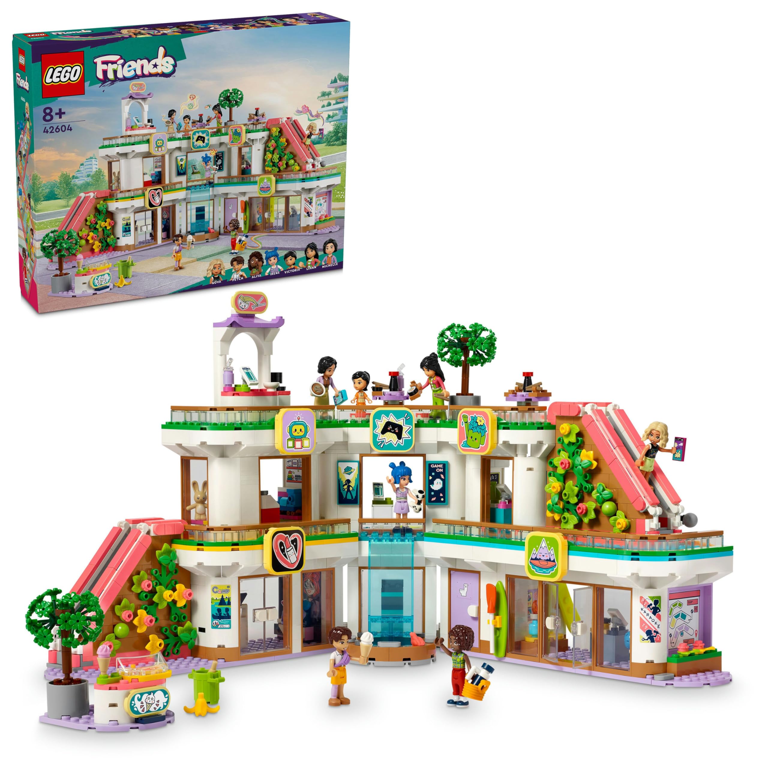 LEGO Friends Heartlake City Alışveriş Merkezi Seti 42604-8 Yaş…