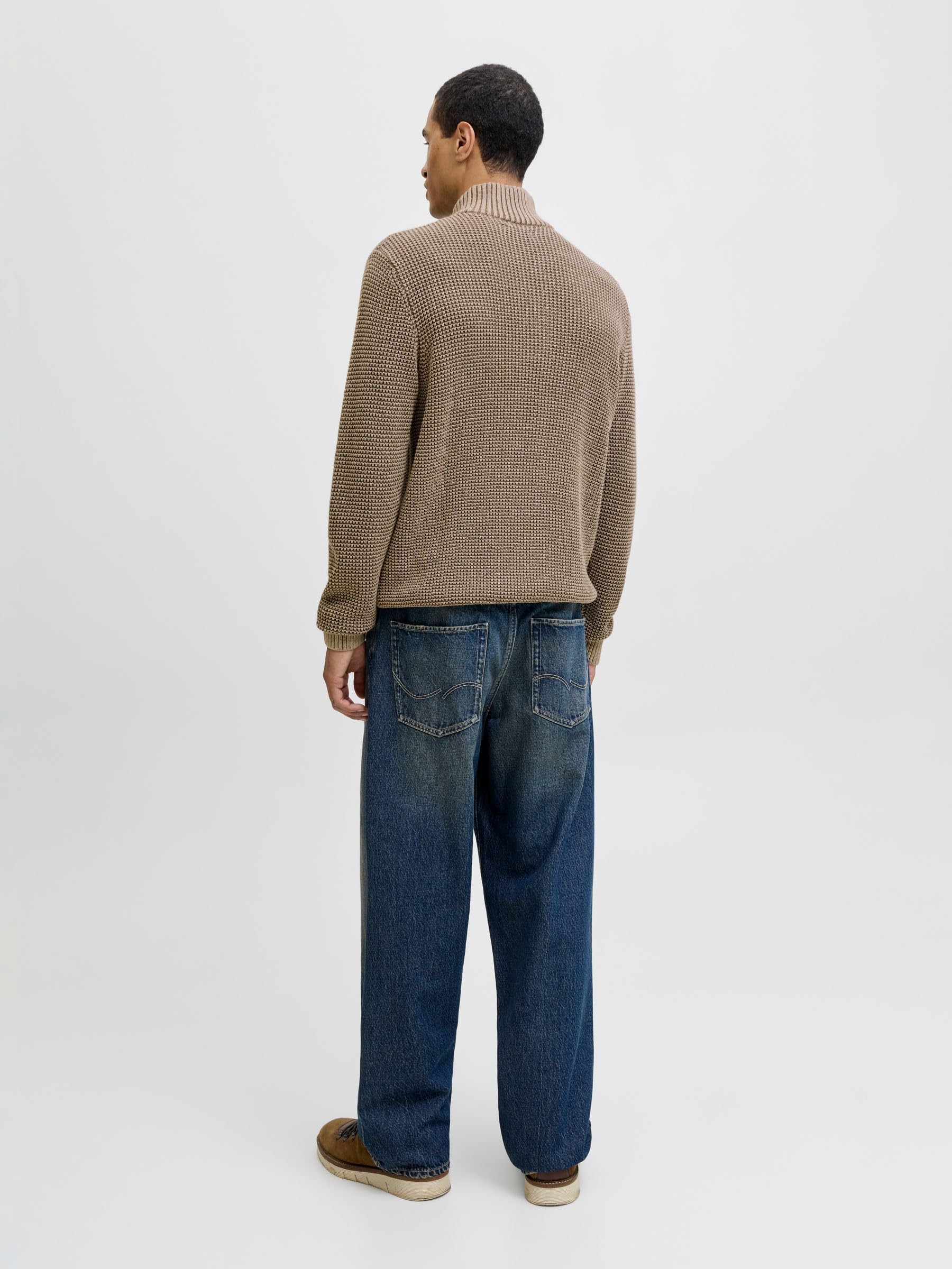 Jack & Jones Jjethan Knit High Neck Jjethan Knit High Neck Uomo (Pacco da 1)