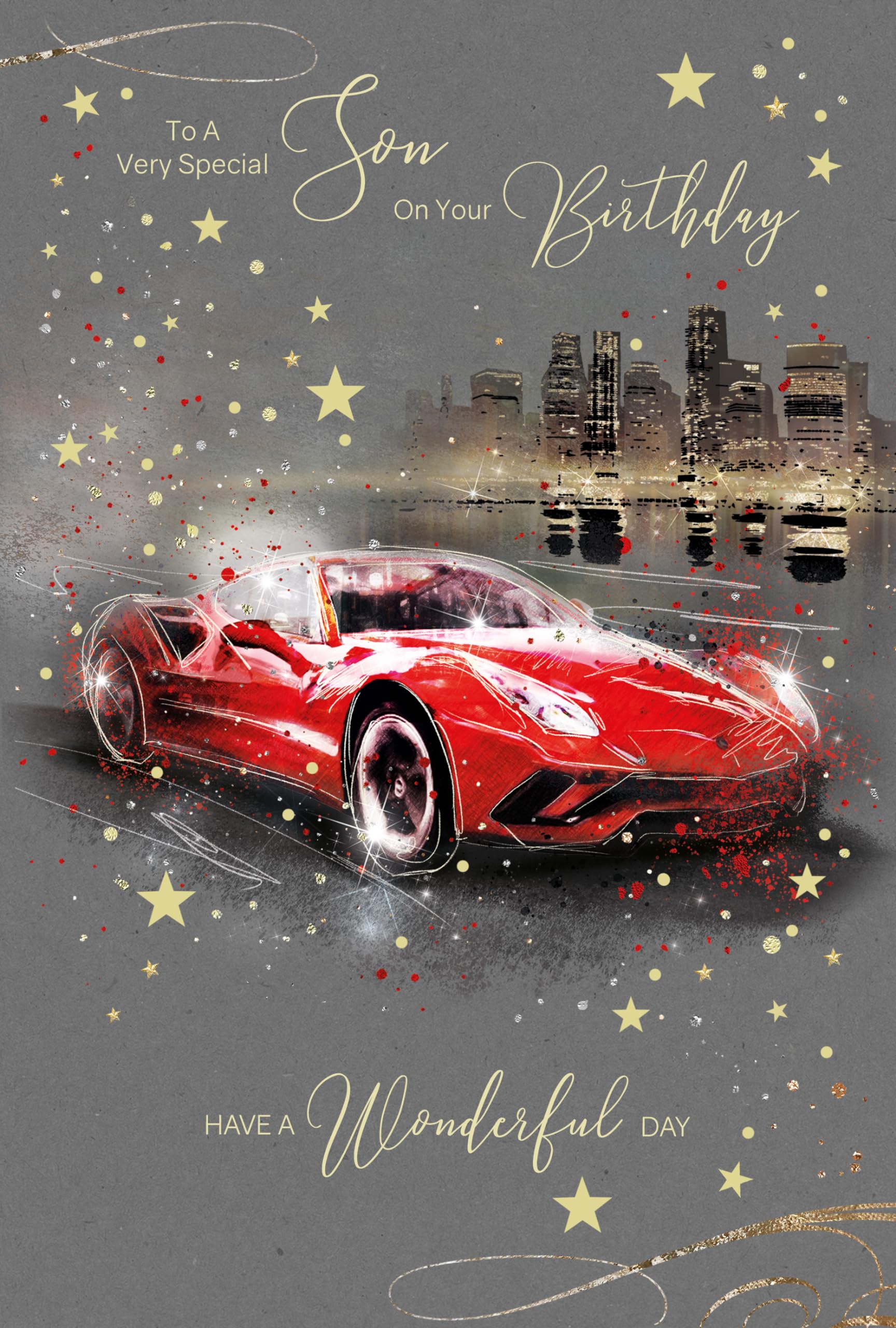 Cherry Orchard Son Birthday Card