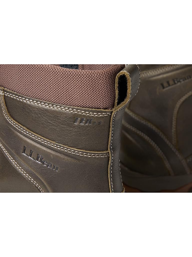 Gray L.L.Bean Storm Chaser Boot 5 Pull-On Zip
