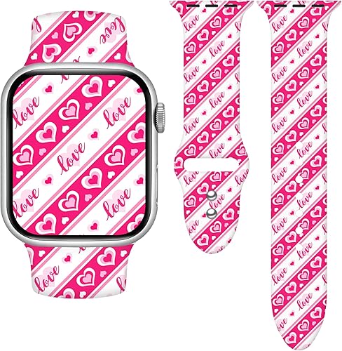 Vieeki Correa de reloj compatible con Apple Watch de 1496 pulgadas 1575 pulgadas 1614 pulgadas 1654 pulgadas 1732 pulgadas 1732 pulgadas para