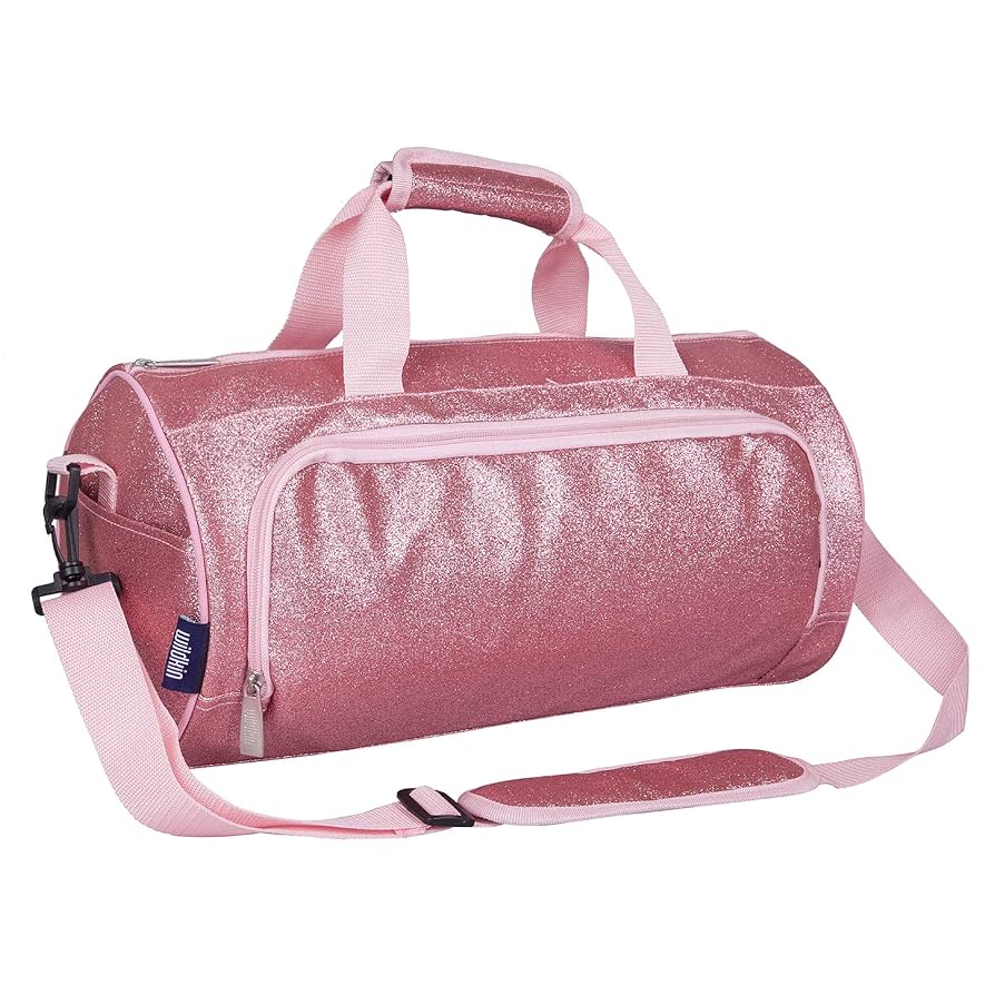 Kilofly Girlu2019s Ballet Dance Sports Gym Duffel Bag Travel Carry On Handy Pouch 3